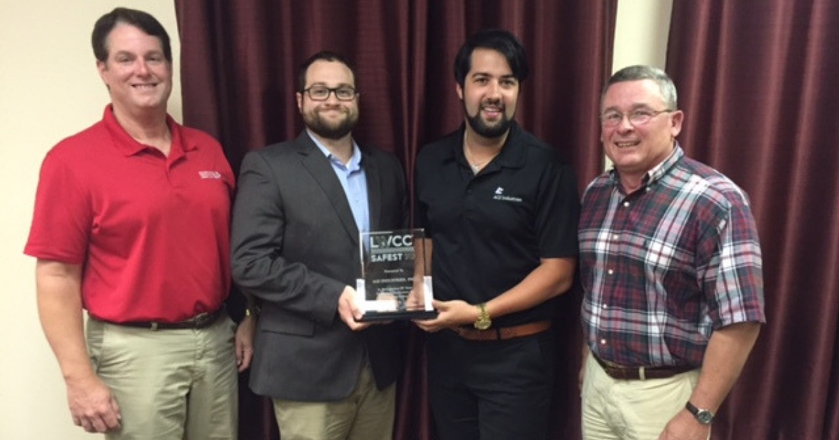 AGI Industries Team Members receive an award